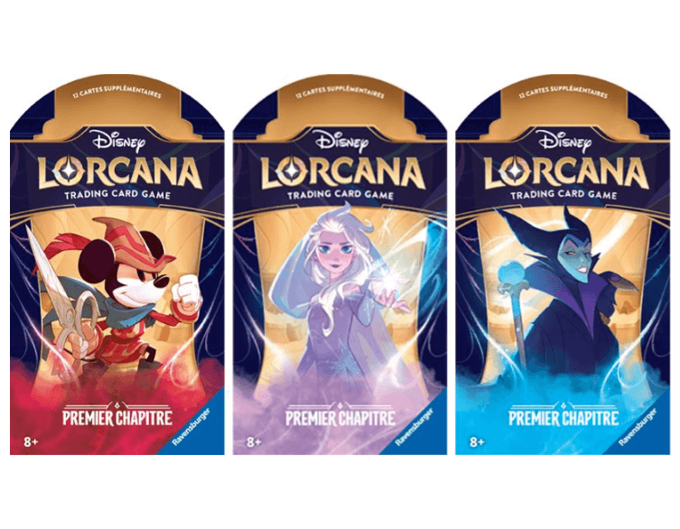 Disney Lorcana TCG : Booster de 12 cartes supplémentaires (Français)