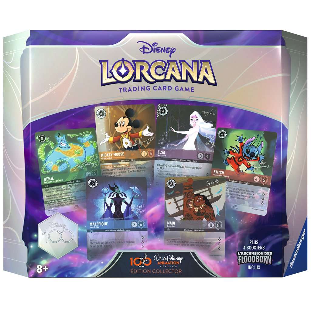 Disney Lorcana TCG - L\'ascension des Floodborn : Coffret Disney100 Edition Collector
