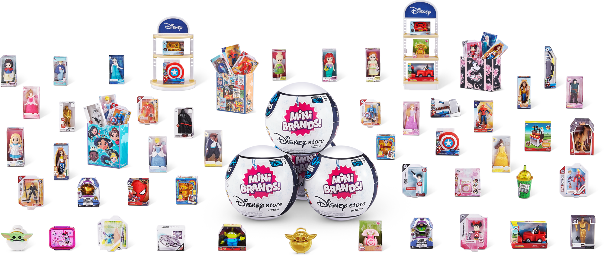 Disney Store Mini Brands "Série 1" le palais des goodies