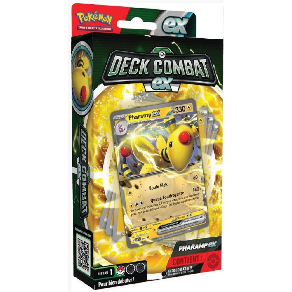 Pokémon - Deck de Combat EX : Pharamp ex - le palais des goodies
