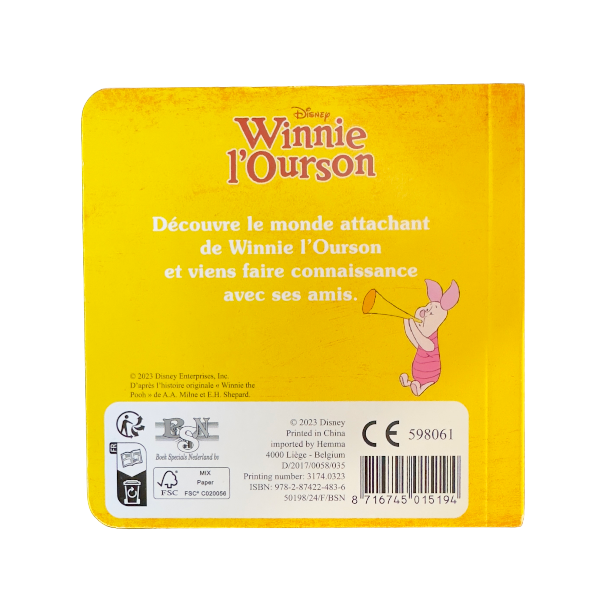 Disney - Winnie lOurson : Winnie samuse avec ses amis - le palais des goodies