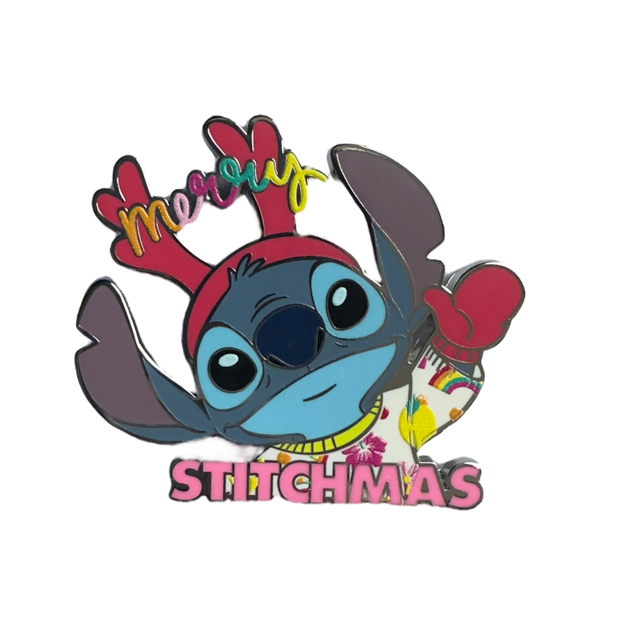 Disney - Lilo et Stitch : Pins &quot;Merry Stitchmas&quot; OE - népalais des goodies