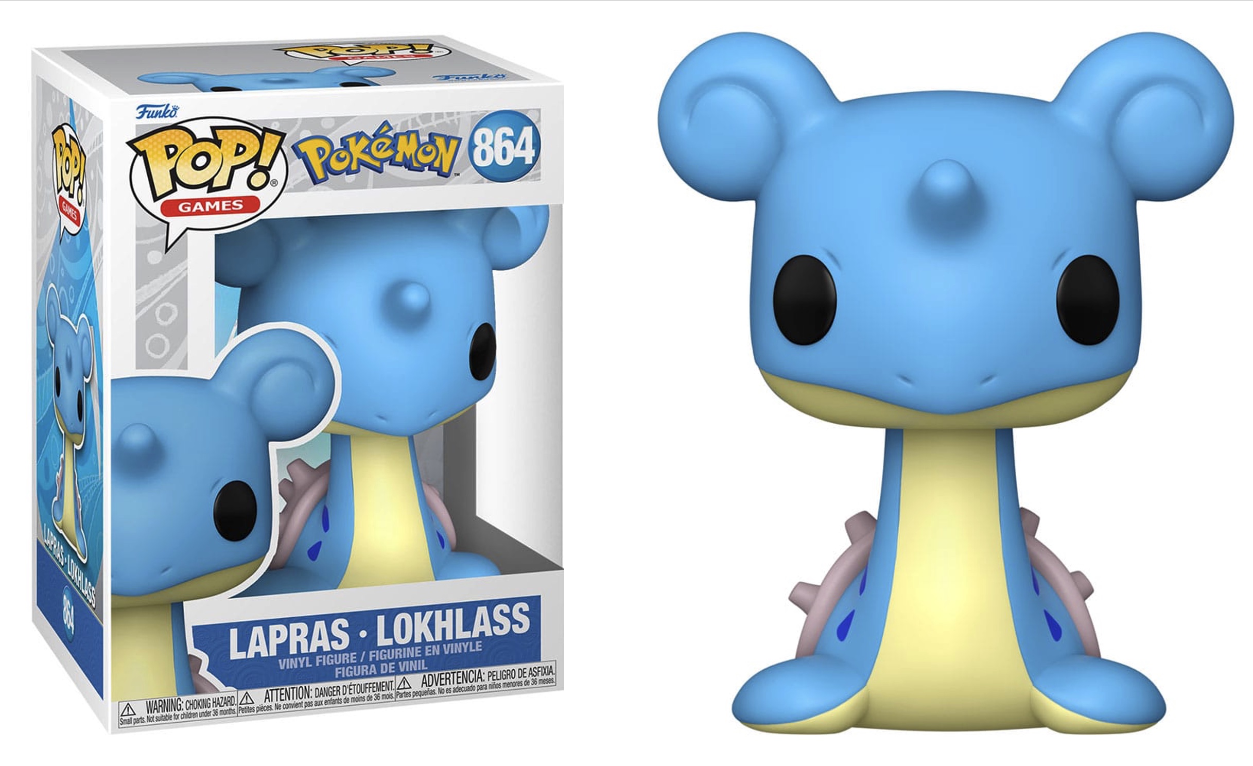 Pokémon - Funko Pop N°864 : Lokhlass - le palais des goodies