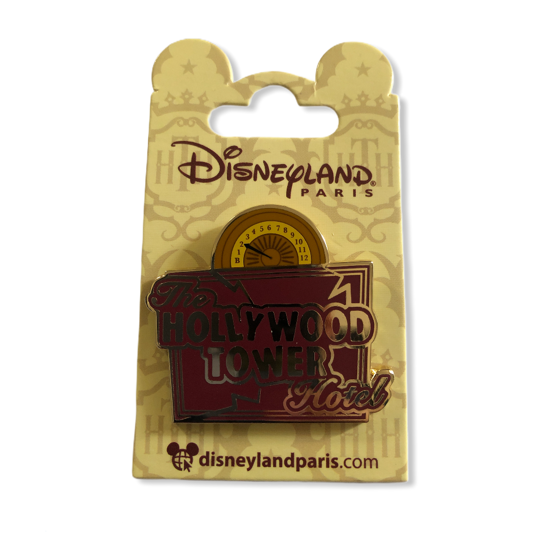 Disney - The Hollywood Tower Hotel : Pin\'s logo OE