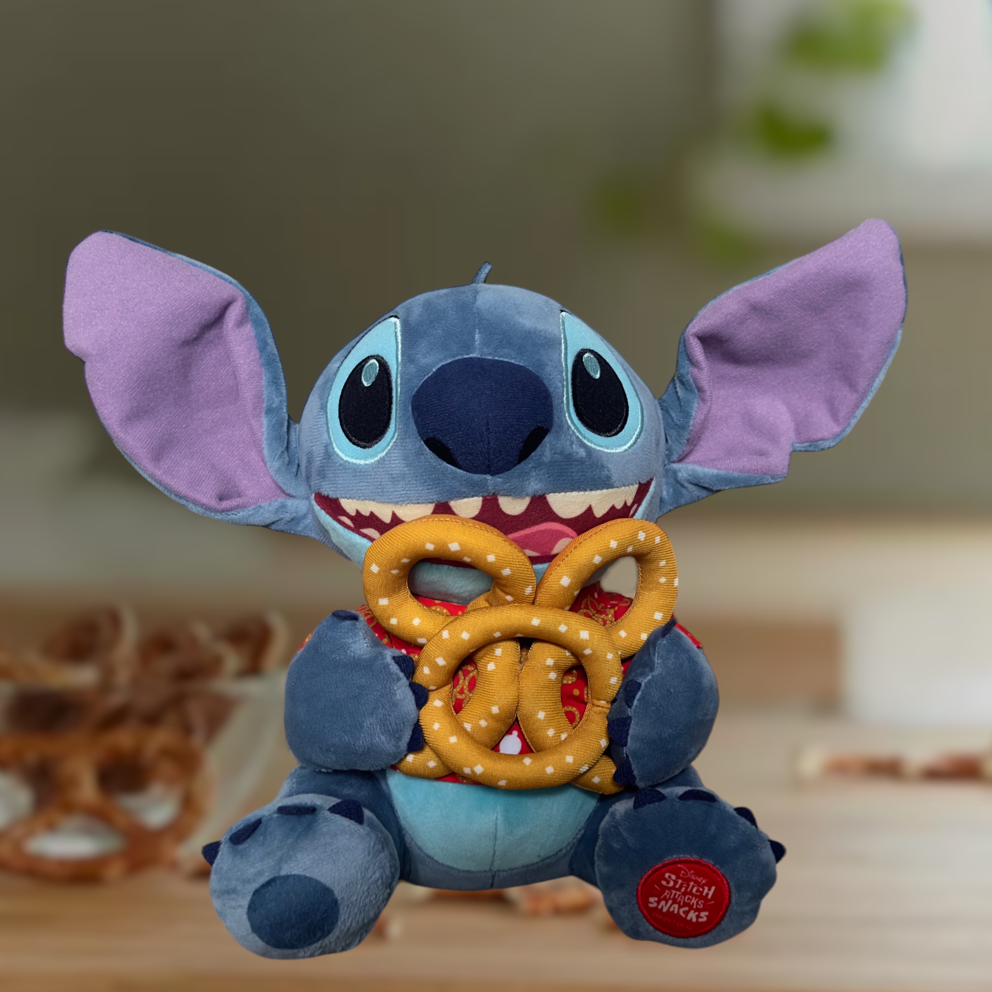 Disney - Lilo et Stitch : Peluche Stitch bretzels