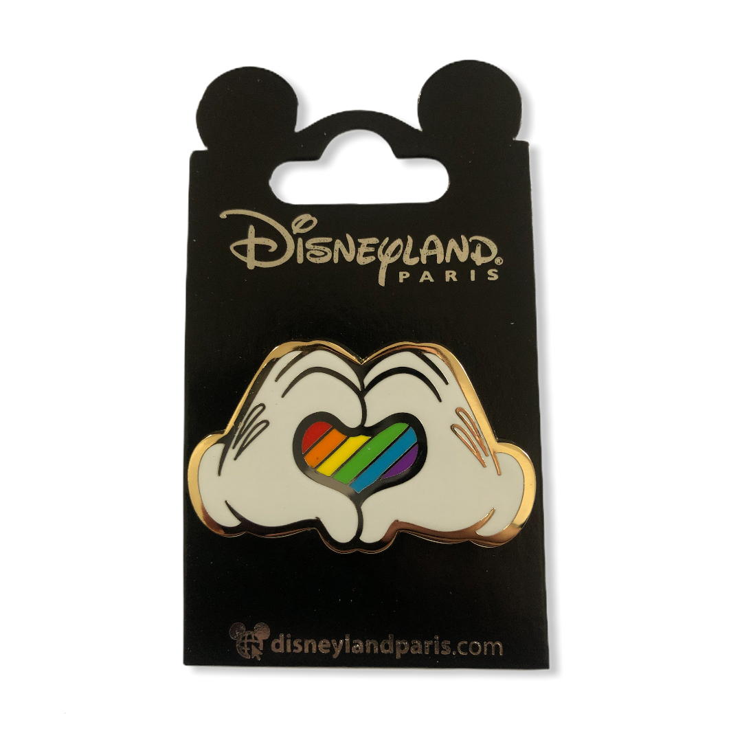 Disney - Pin\'s coeur rainbow OE