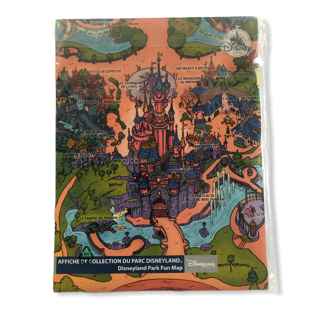 Disney - Fun Map Disneyland Paris 2019