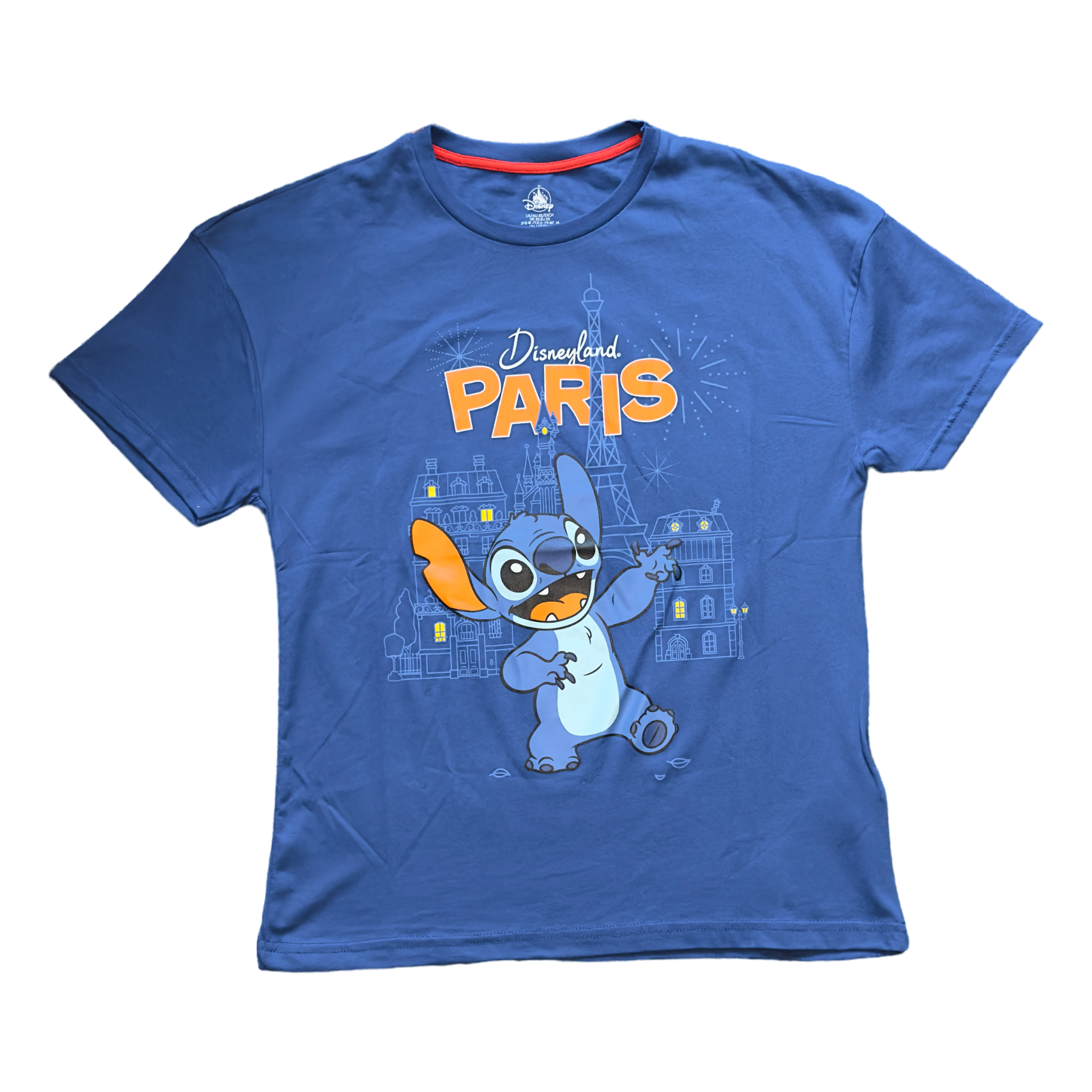 Disney - Lilo et Stitch : T-Shirt Stitch &quot;Paris&quot; le palais des goodies