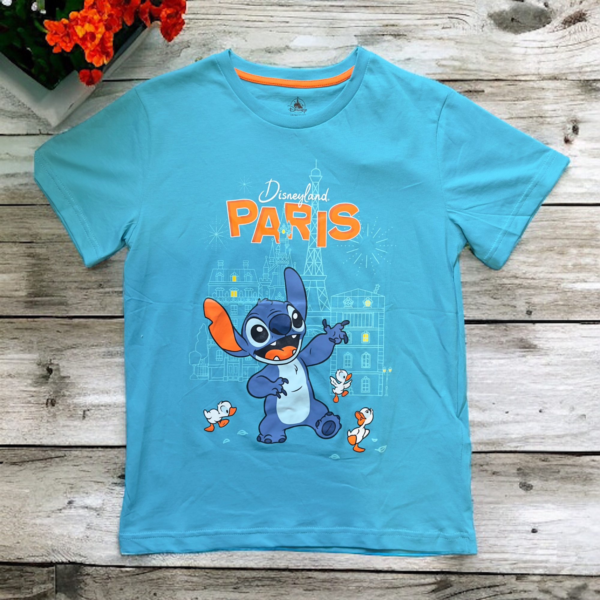 Disney - Lilo et Stitch : T-Shirt pour enfant Stitch Paris