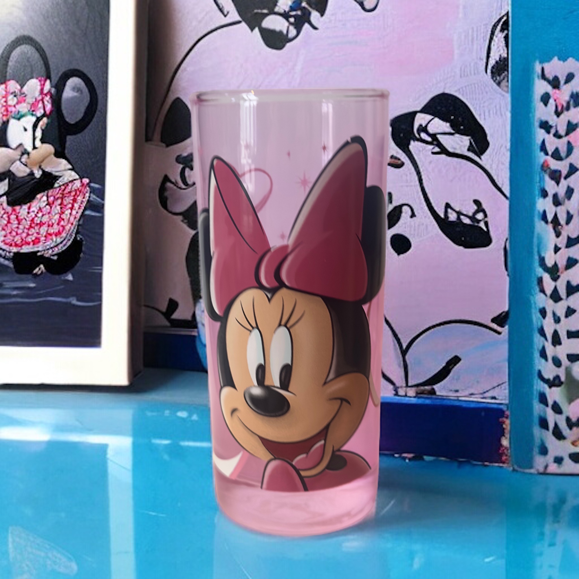 Disney - Minnie Mouse : Verre portrait - le palais des goodies