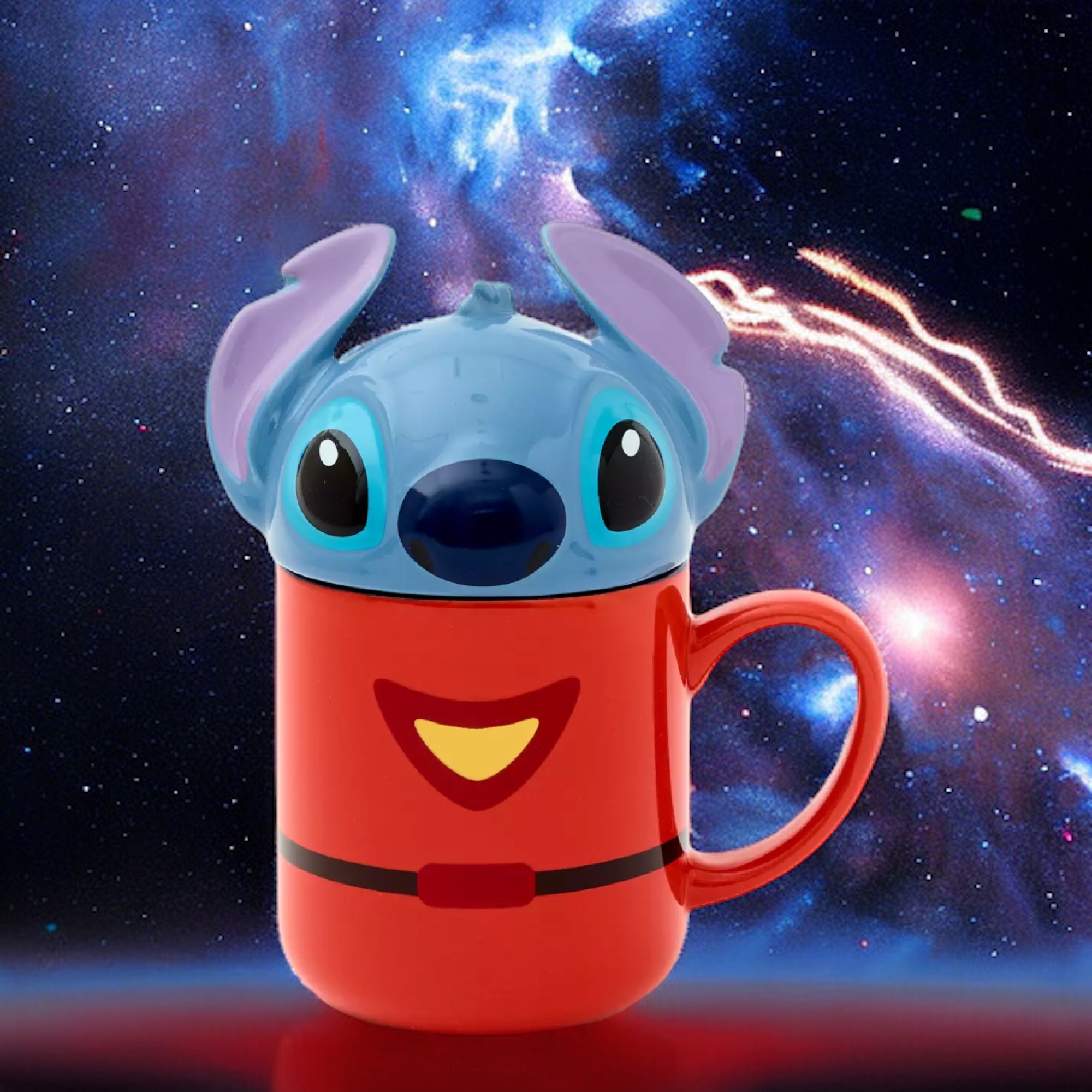 Disney - Lilo et Stitch : Mug avec couvercle