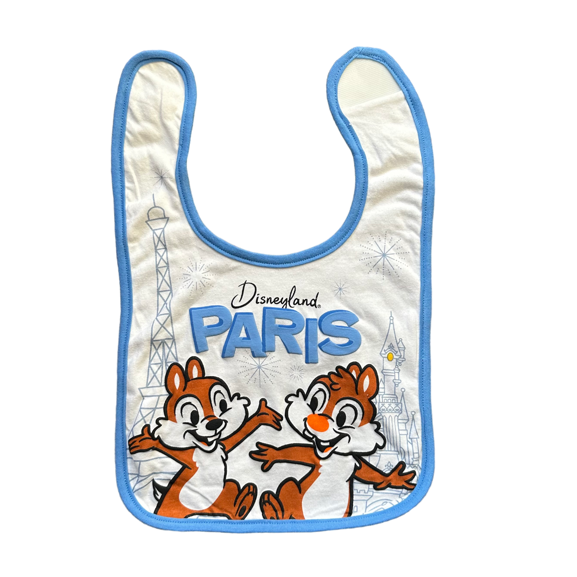 Disney - Tic et Tac : Bavoir "Paris" le palais des goodies