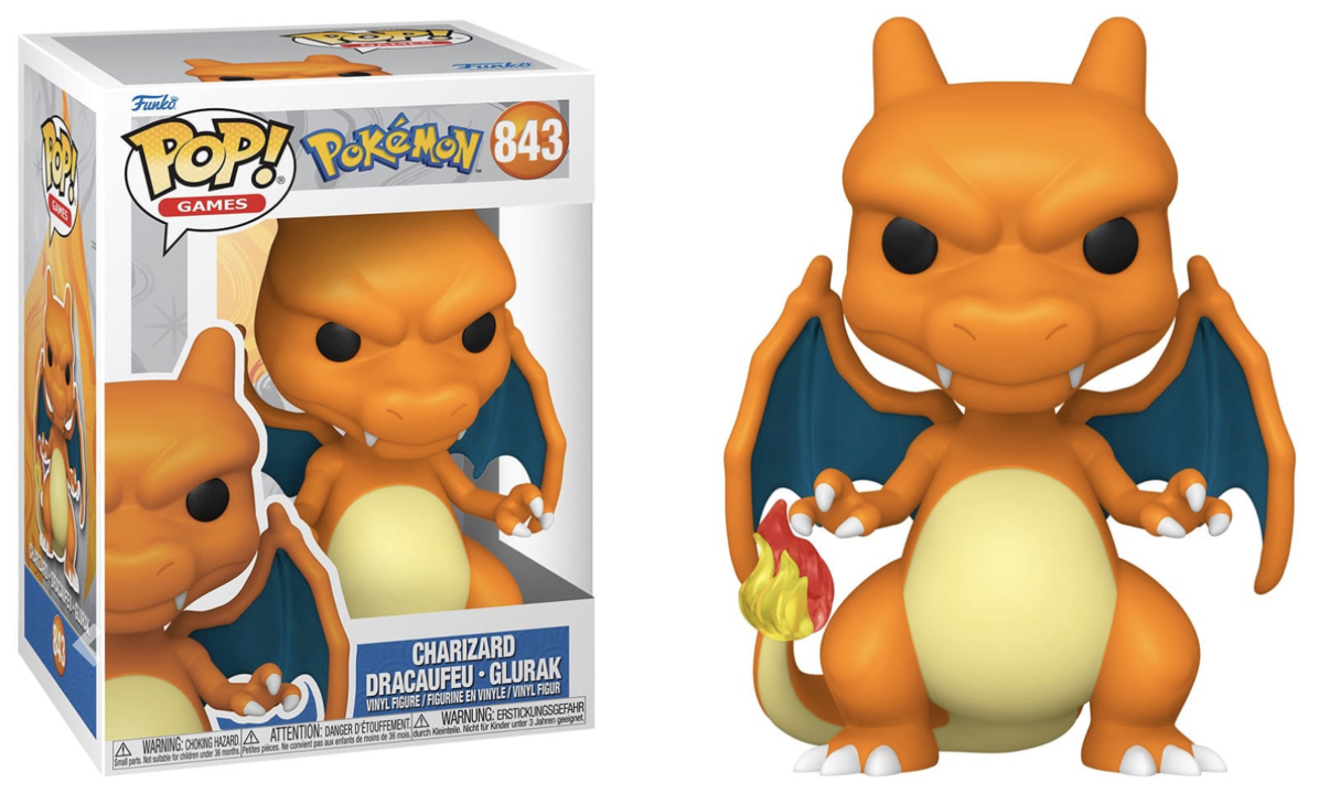 Pokémon - Funko Pop N°843 : Dracaufeu - le palais des goodies