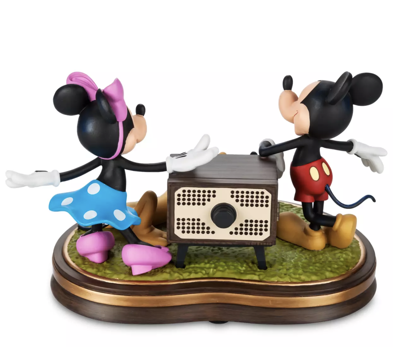 Disney - Mickey Mouse : Figurine de Mickey et Minnie &quot;Living Magic&quot; Disney100 - le Palais des Goodies