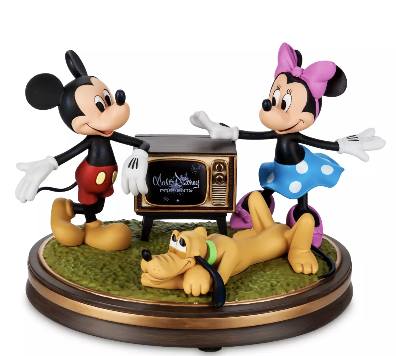 Disney - Mickey Mouse : Figurine de Mickey et Minnie &quot;Living Magic&quot; Disney100 - le Palais des Goodies