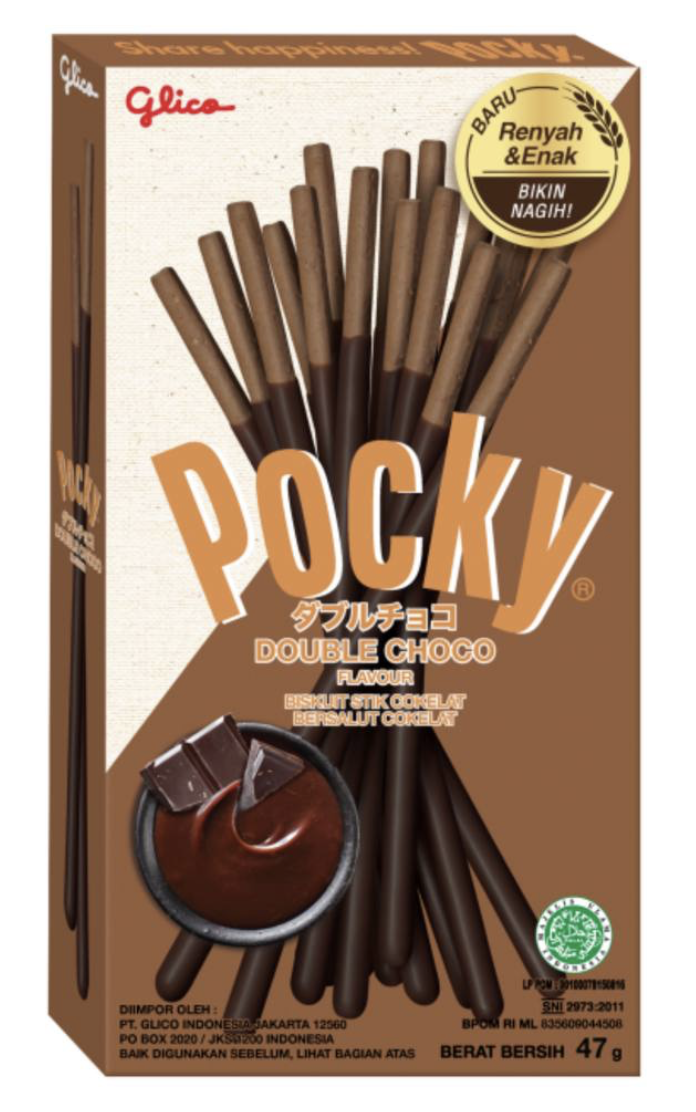 Pocky : Goût double chocolat - le Palais des Goodies