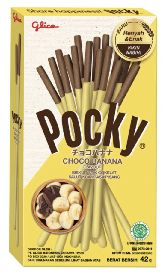 Pocky : Goût chocolat banane
