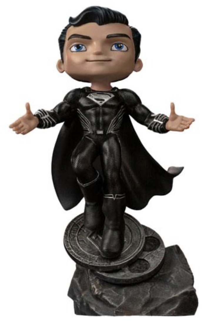 DC Comics - Mini Co : Figurine Superman "Black Suit" le palais des goodies