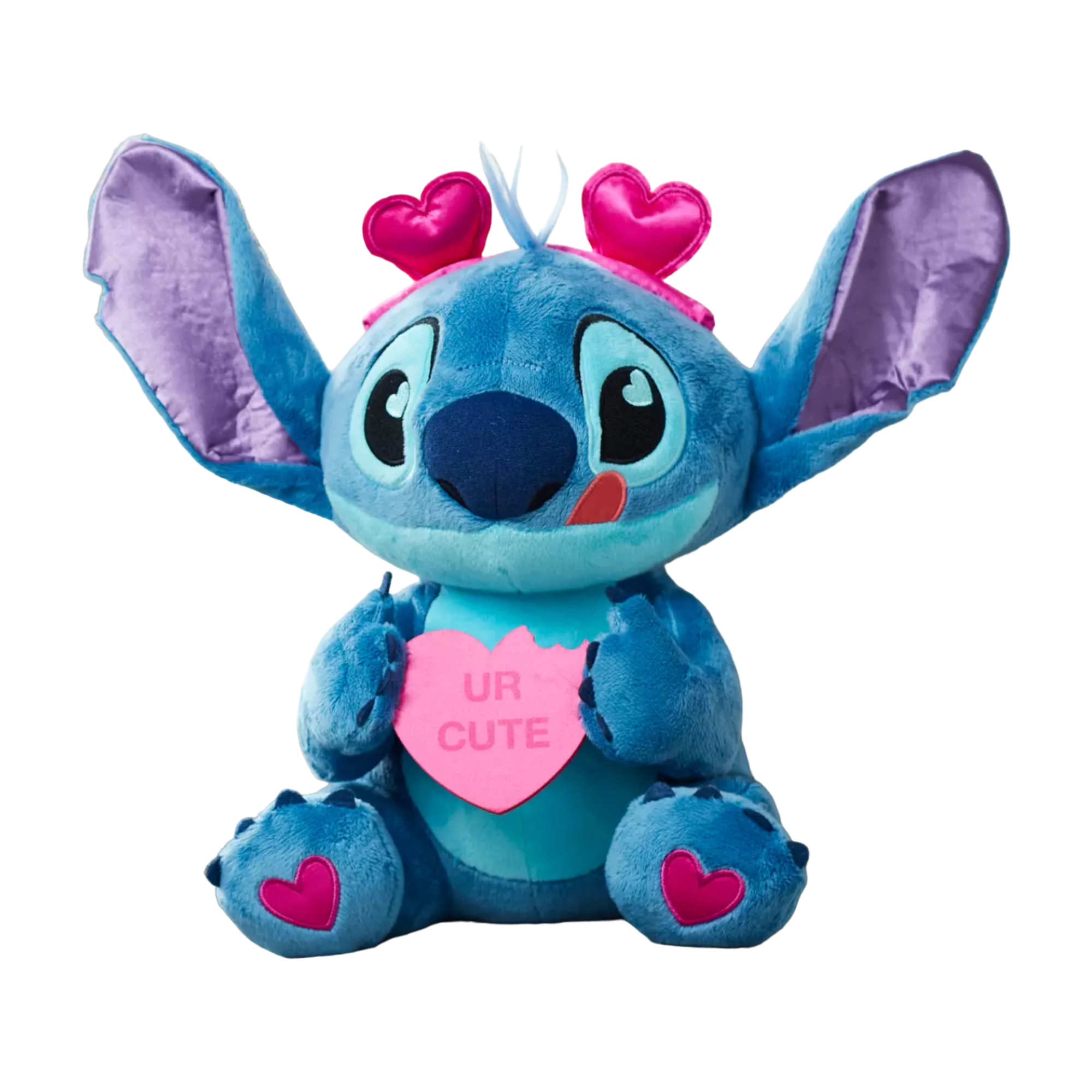 Disney - Lilo et Stitch : Peluche Saint Valentin 2024