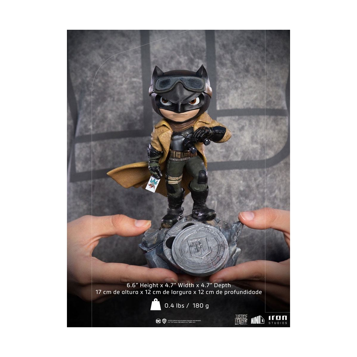 DC Comics - Mini Co : Figurine Batman &quot;Black Suit&quot; le palais des goodies