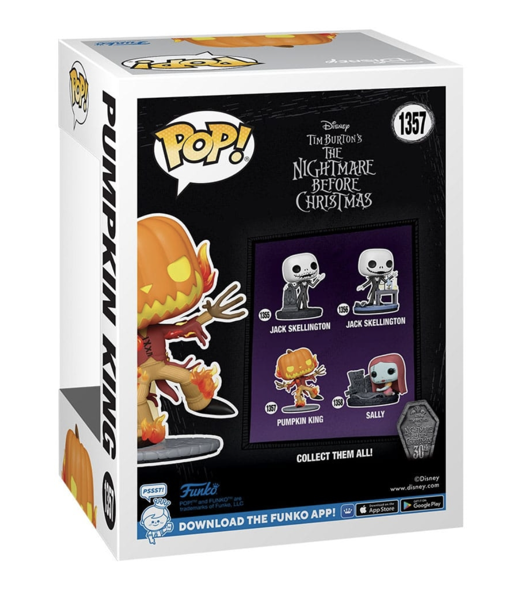 Létrange noël de M. Jack - Funko Pop N°1357 : Pumpkin King - le palais des goodies