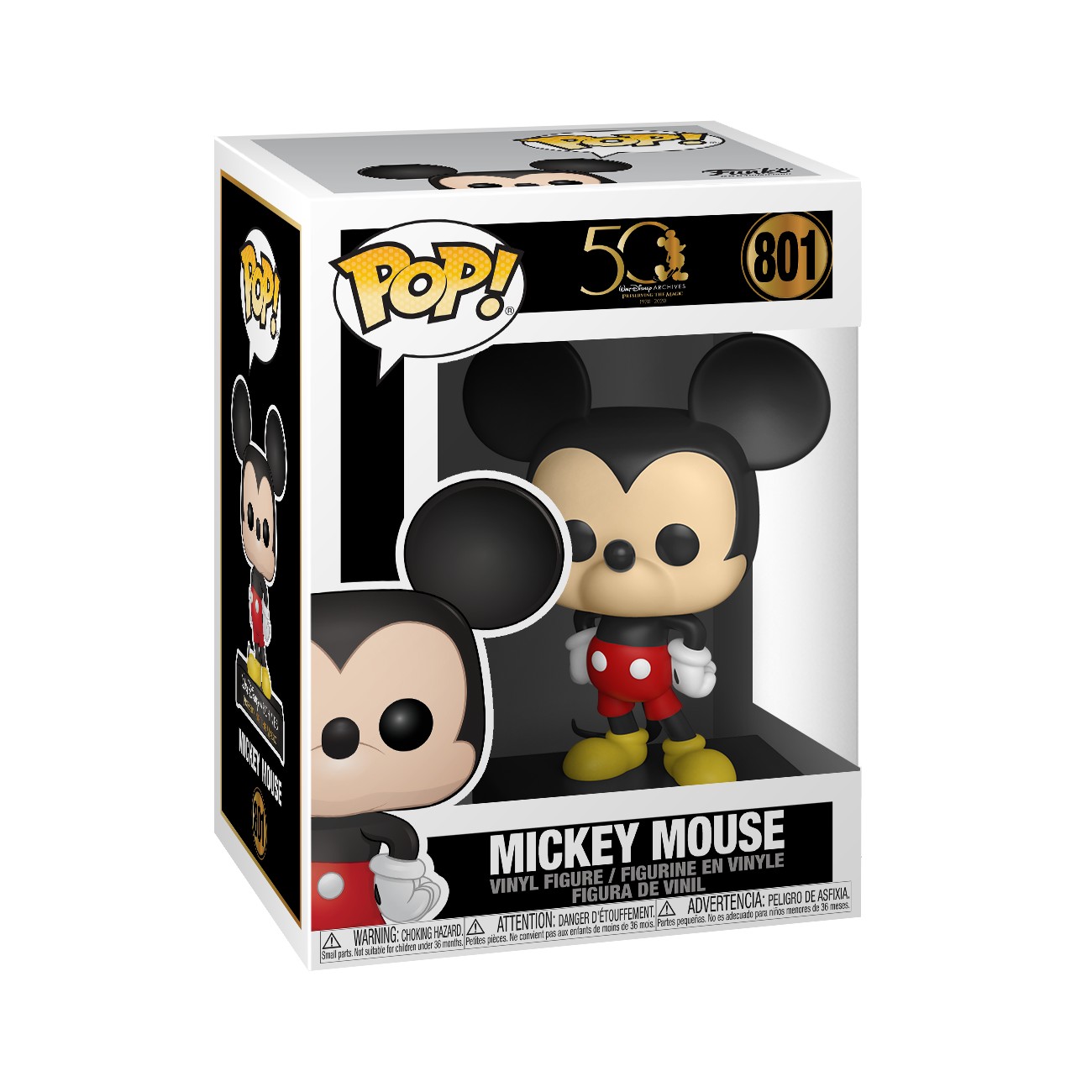 Disney Archives - Bobble Head Funko Pop N°801 : Mickey Mouse