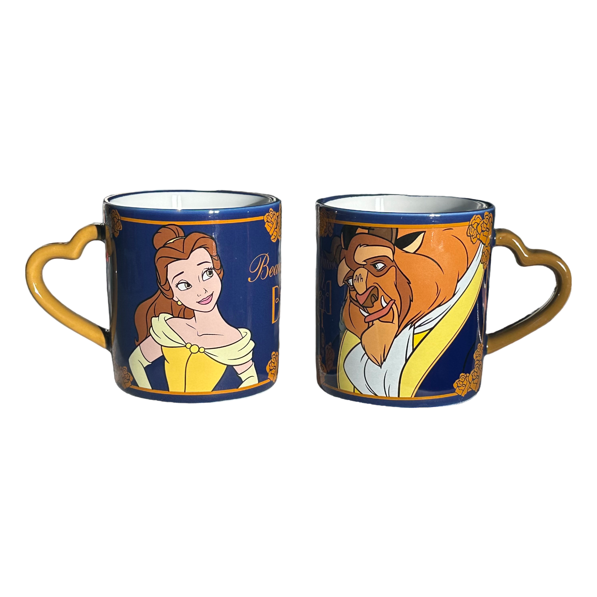 Disney - La Belle et la Bête : Set de 2 mugs