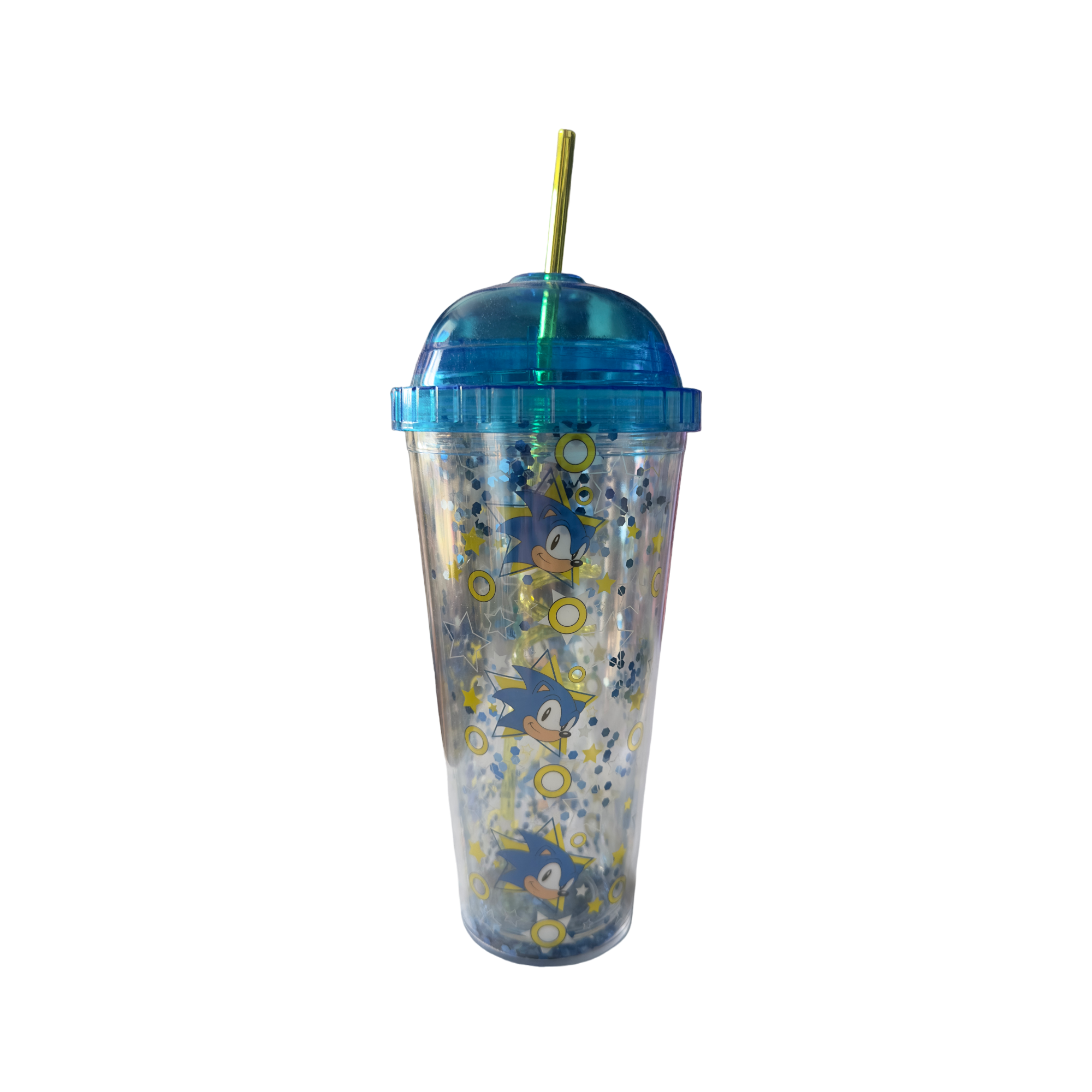 Sonic le Hérisson : Verre avec paille - le palais des goodies