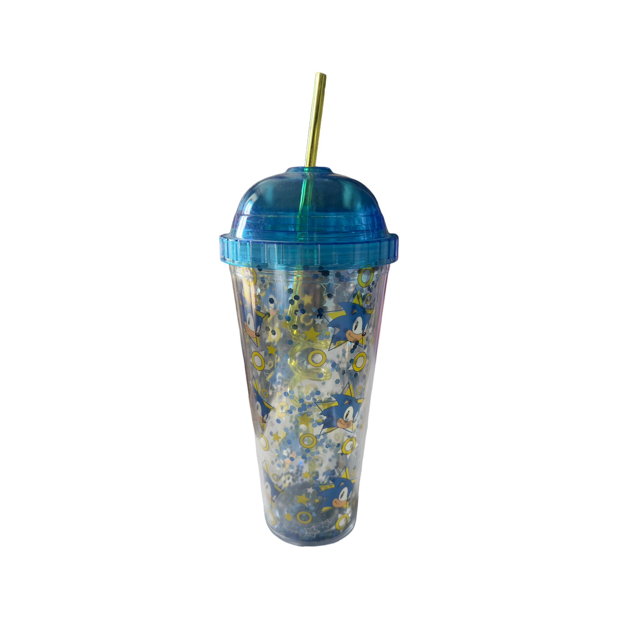 Sonic le Hérisson : Verre avec paille - le palais des goodies