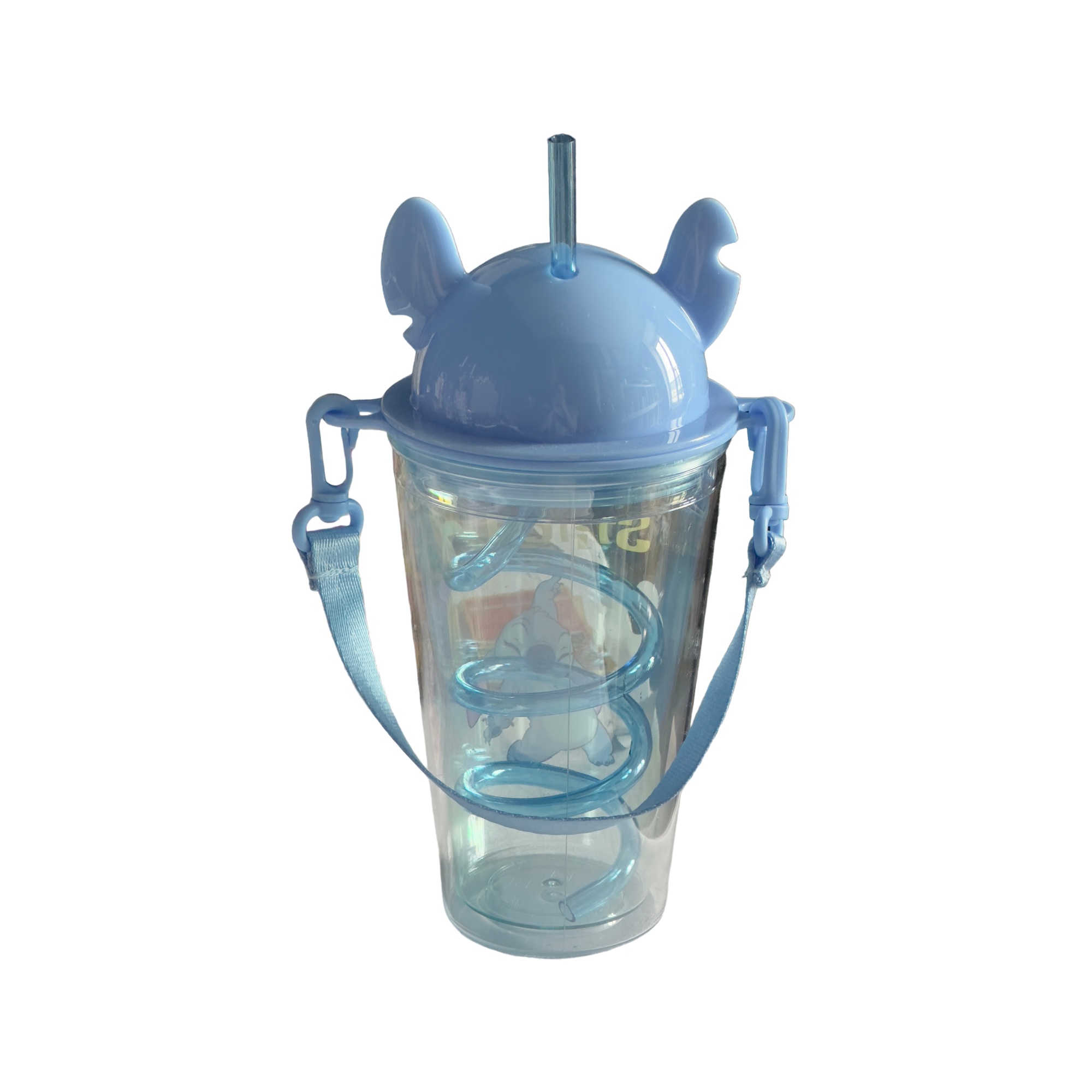 Disney - Lilo et Stitch : Verre avec paille Stitch - le palais des goodies