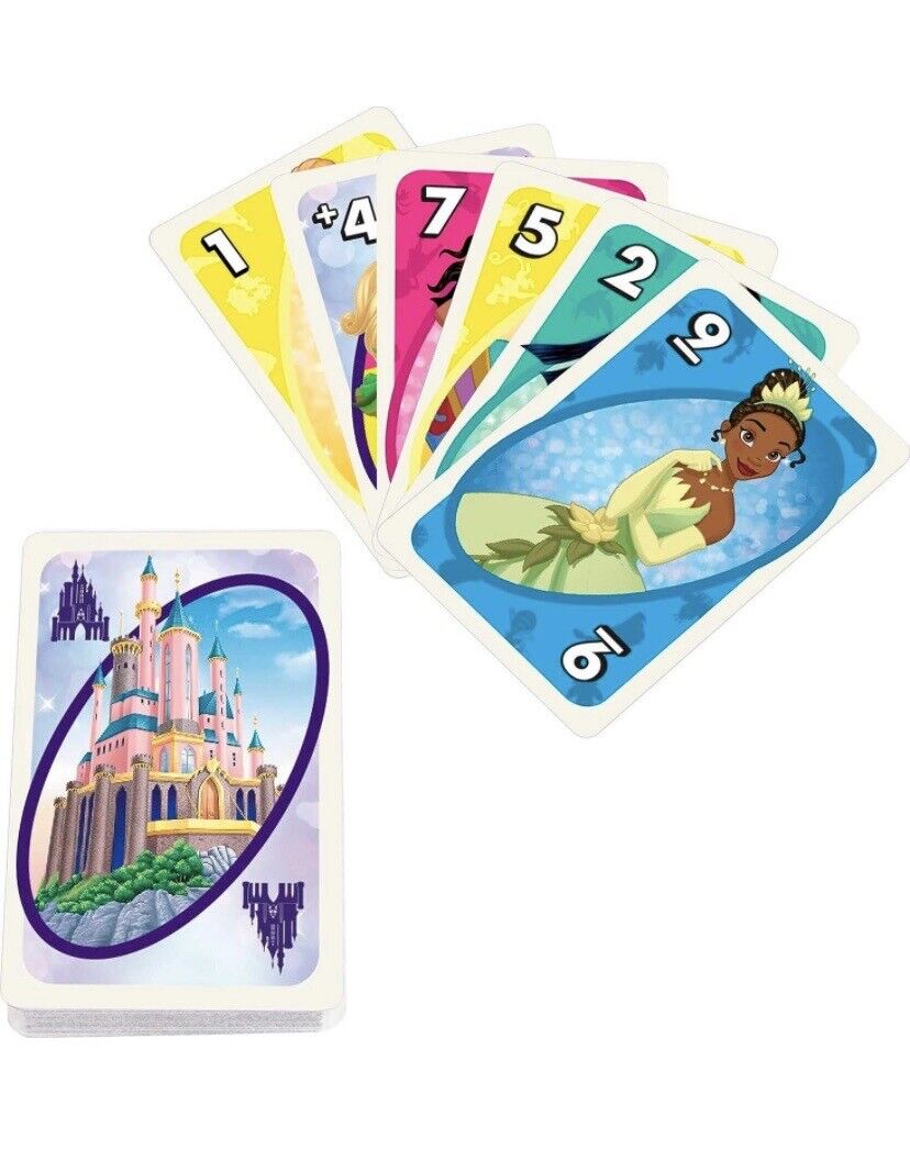 Mattel - Disney Princess : Jeu de société Uno - le palais des goodies