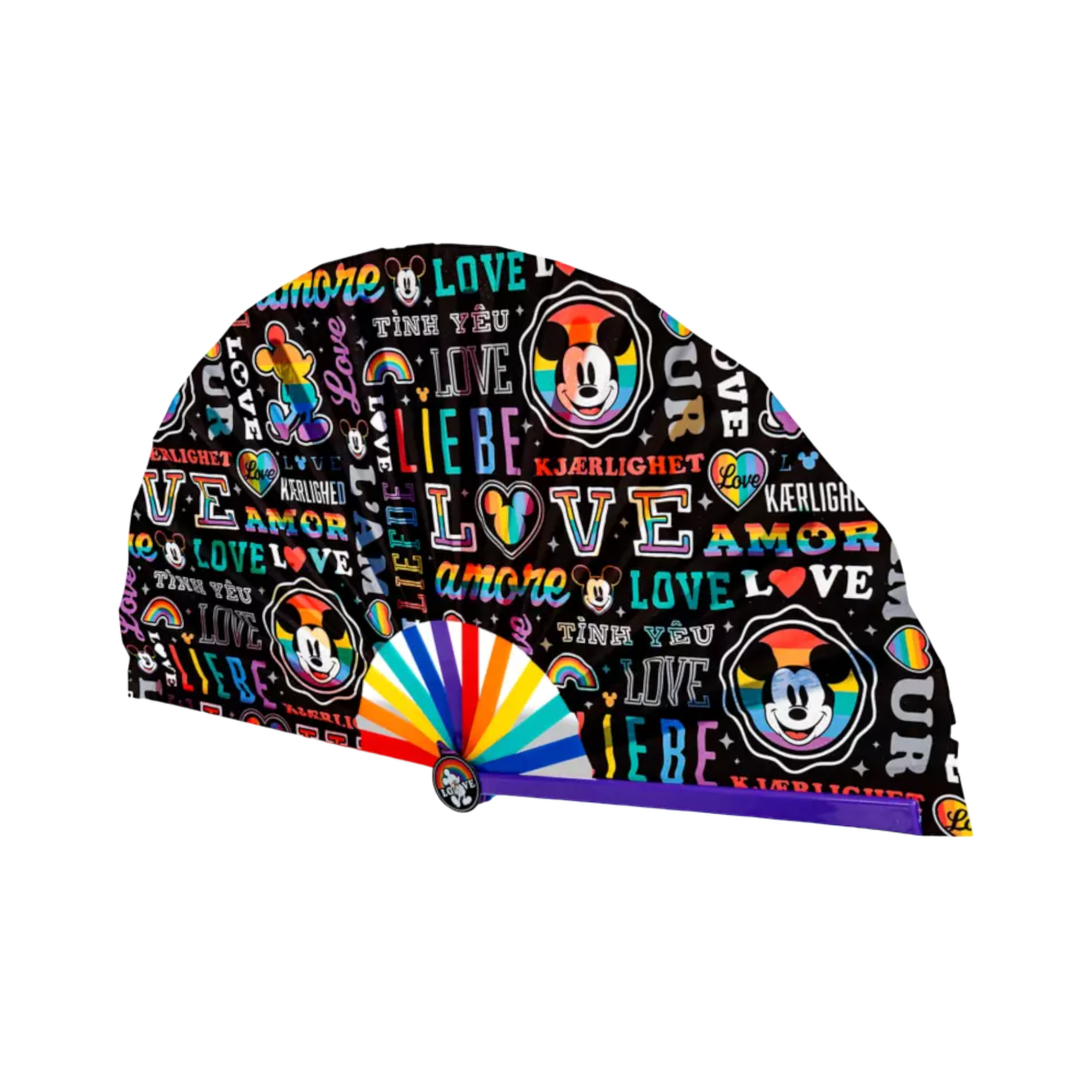 Disney - Mickey Mouse : Éventail Pride 2024 - le palais des goodies