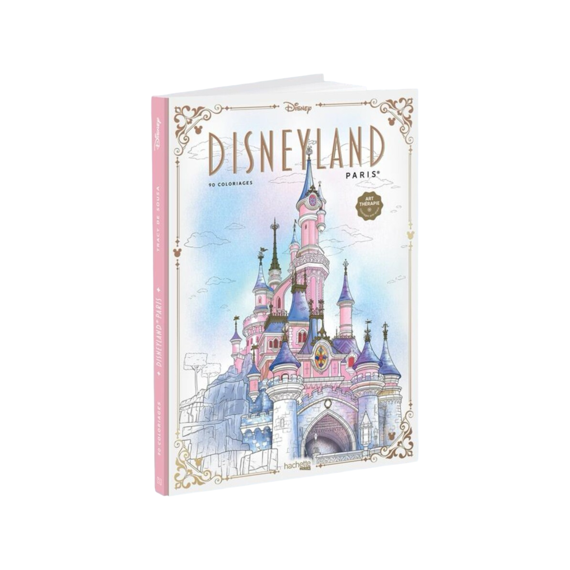 Hachette Collection - Livre de 90 coloriages Disneyland Paris - le palais des goodies