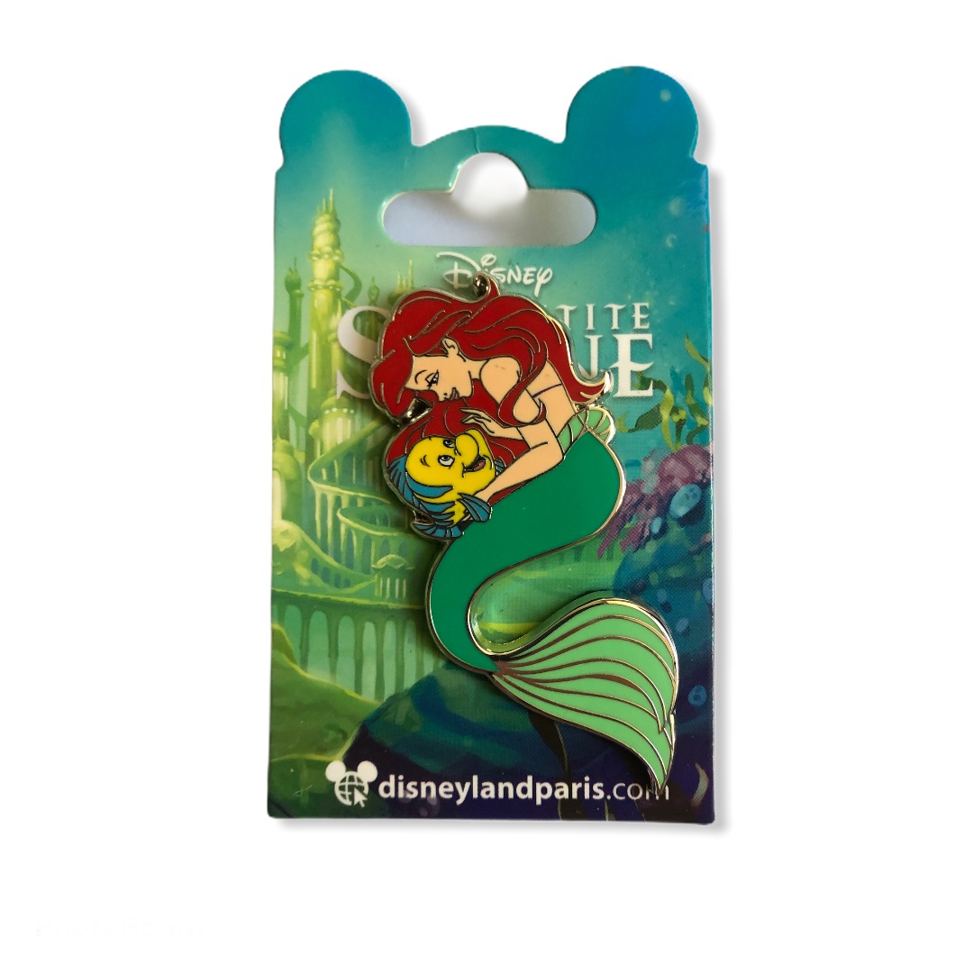 Disney - La petite sirène : Pin\'s Ariel et Polochon OE