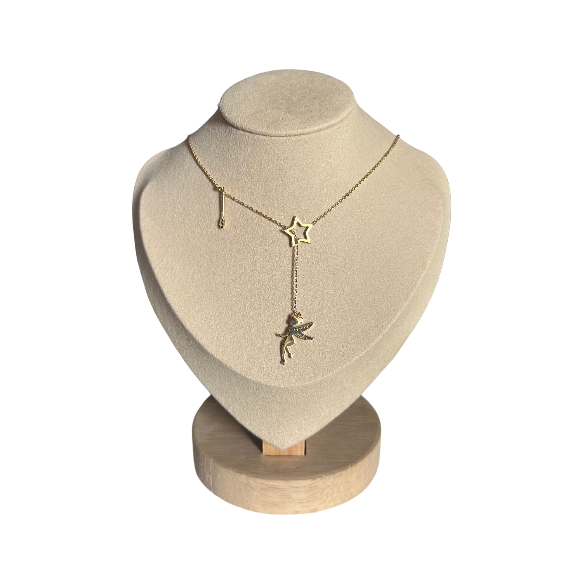 Disney - Peter Pan : Set Collier   Boucles doreilles Clochette - Disneyland Paris - Peter Pan - tinkerbell - le palais des goodies
