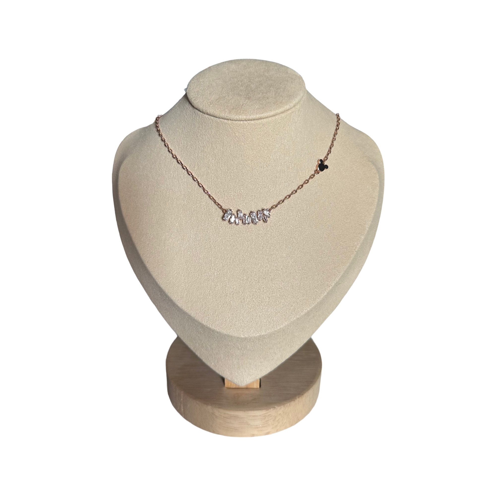 Disney - Mickey Mouse : Collier de zirconium - le palais des goodies - disney shop - Disneyland Paris