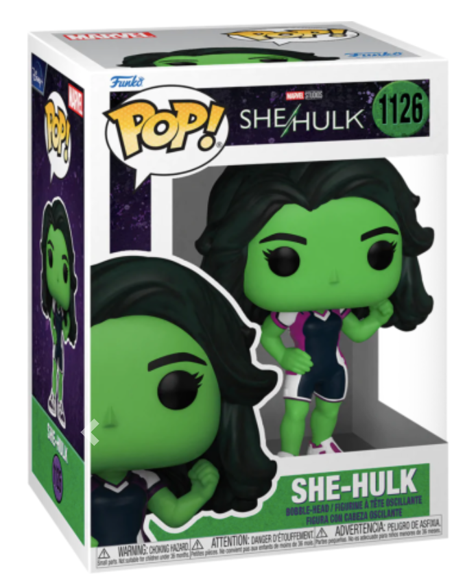 Marvel - Bobble Head Funko Pop N°1126 : She Hulk - marvel - le palais des goodies - figurine