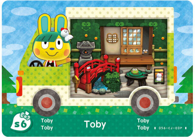 AMIIBO - Animal Crossing New Leaf : Welcome Amiibo (Pack 6 cartes) - le palais des goodies - hello kitty