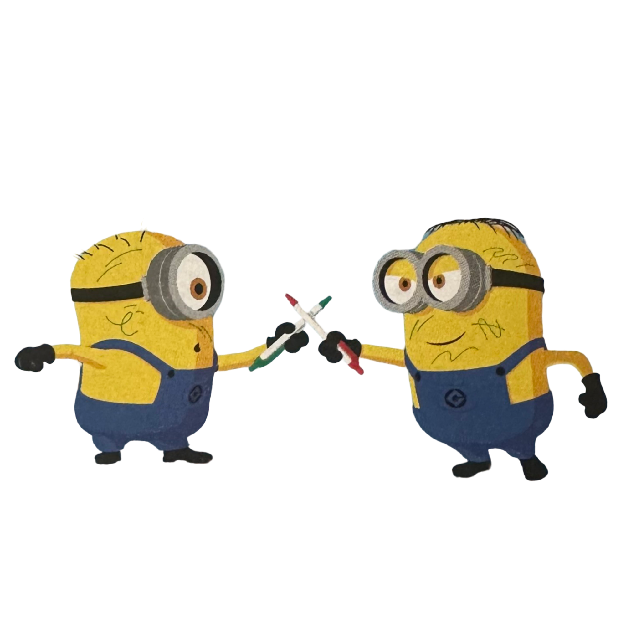 Futuroscope - Les Minions : Stylo BIC 4 couleurs "Kevin" crayon - le palais des goodies