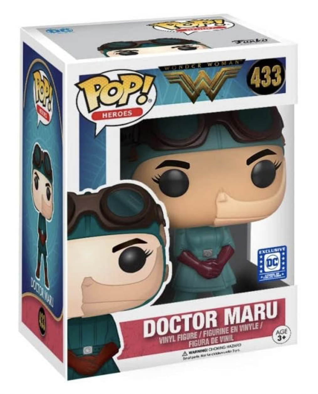 Wonder Woman - Funko POP N°433 : Doctor Maru "Legion of Collectors Exclusive" figurine - figure - le palais des goodies