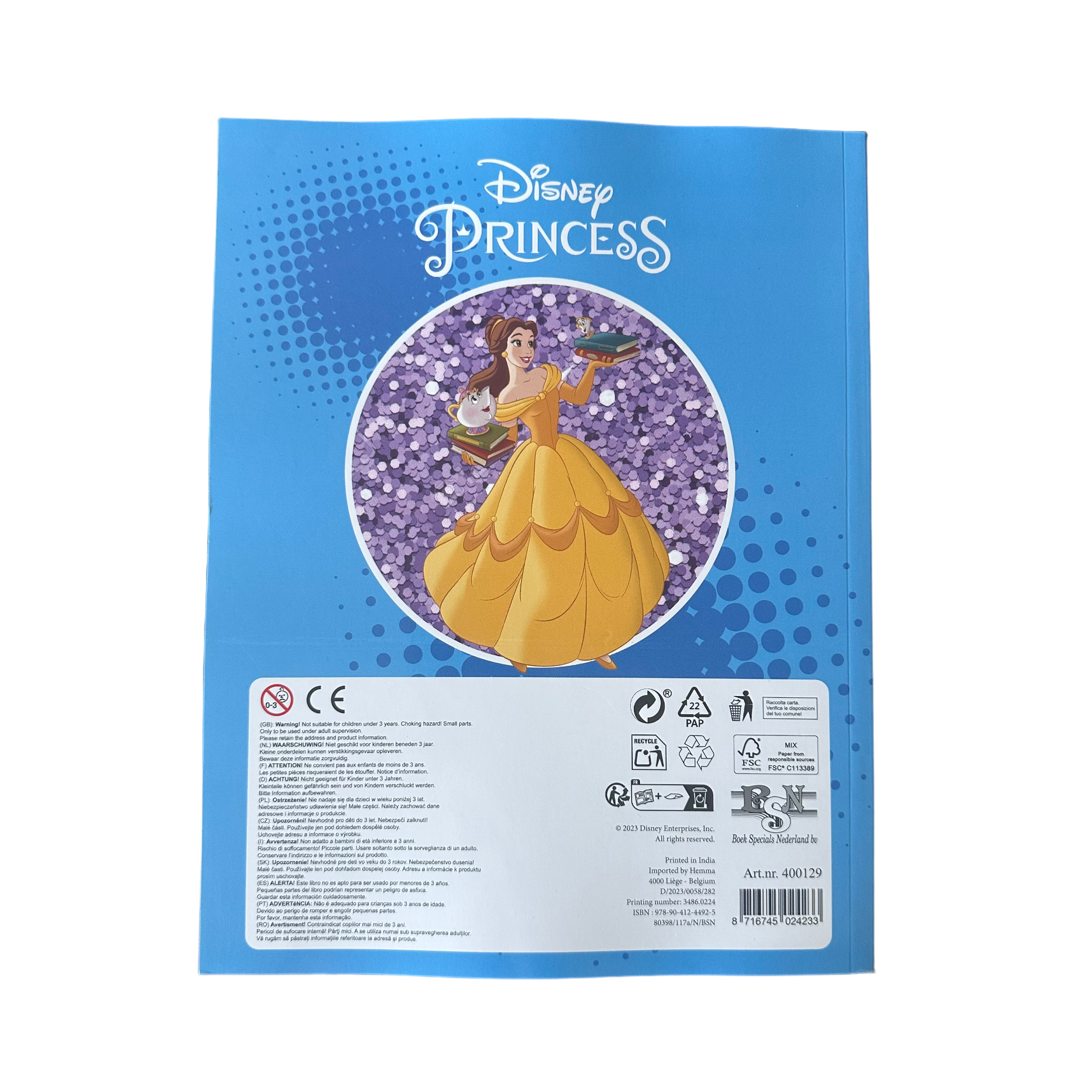 Disney Princess : Coloriages MegaColor   Stickers - carnet - cahier - le palais des goodies