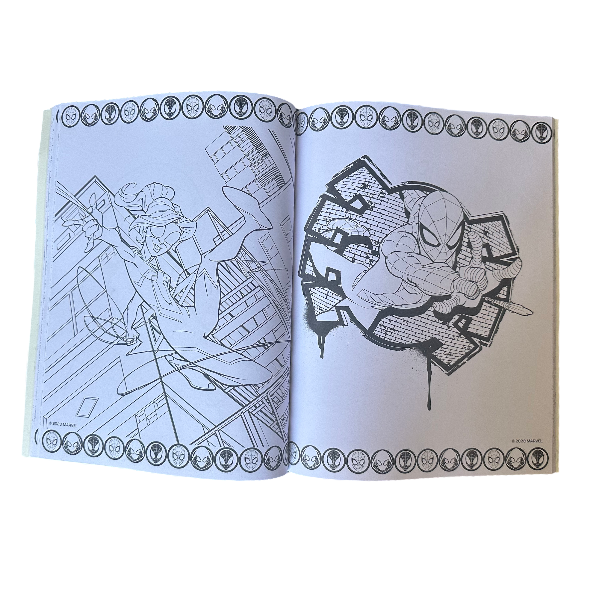 Marvel - Spider-Man : Coloriages MegaColor   Stickers - livre - cahier - le palais des goodies