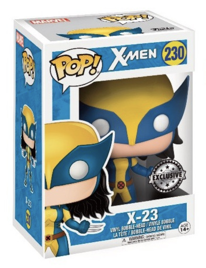 Marvel - Funko Pop Bobble Head N°230 : X-23 "Exclusive" figure - statut - le palais des goodies