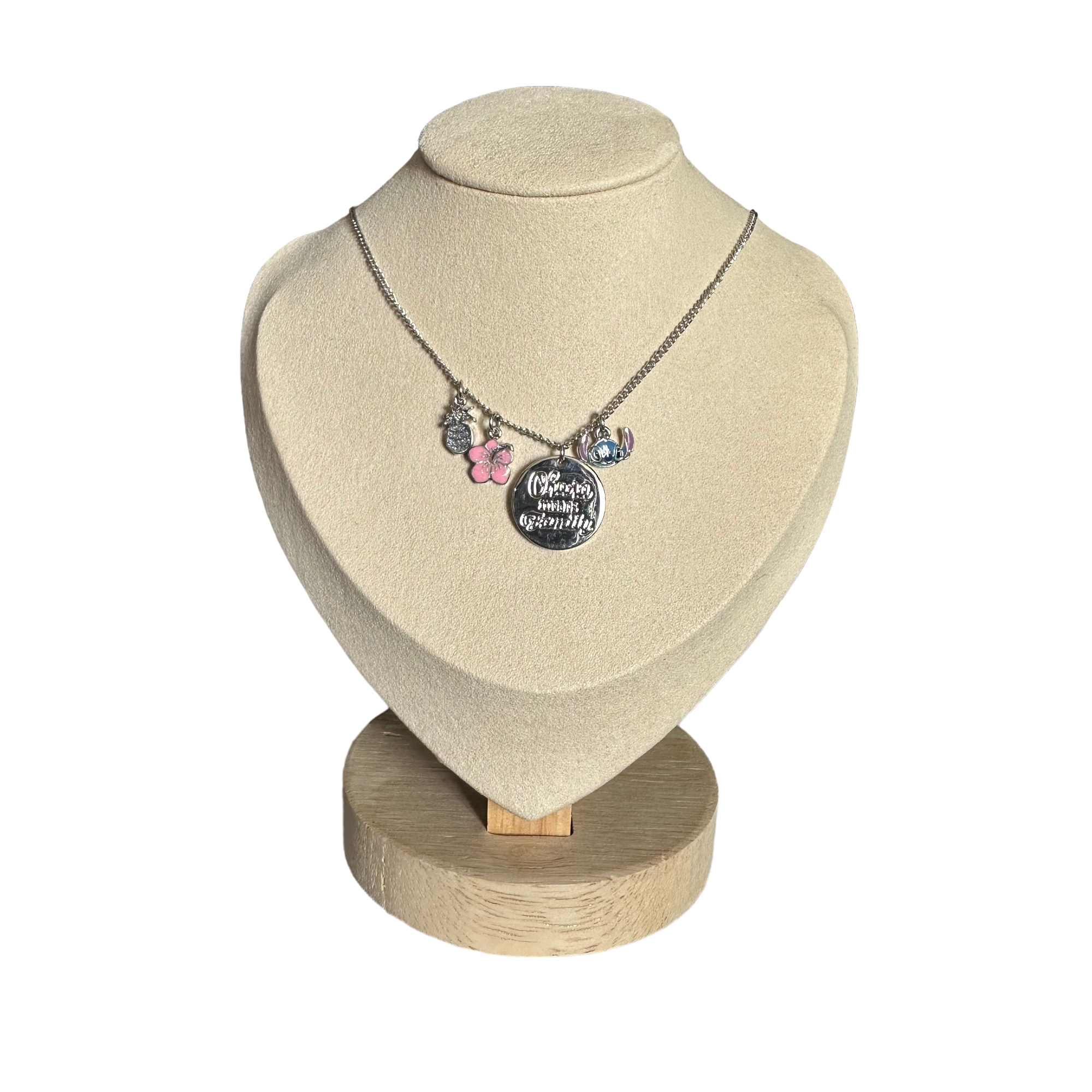 Disney - Lilo et Stitch : Collier personnage Stitch - Disneyland Paris - necklace - le palais des goodies