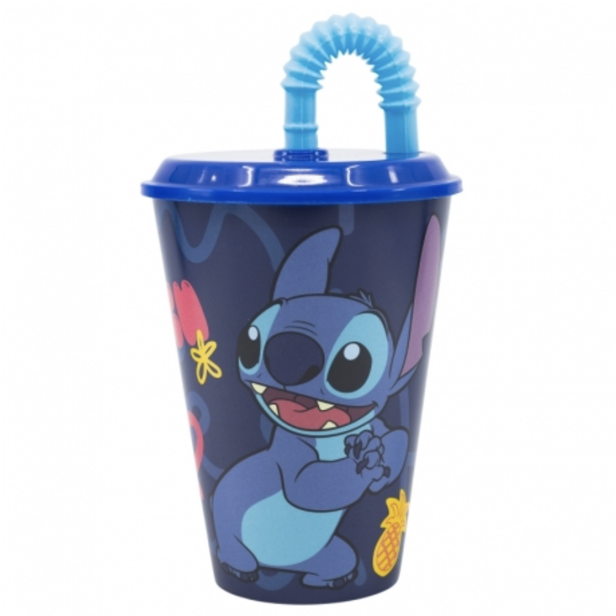 Disney - Lilo et Stitch : Verre paille Stitch - Disneyland Paris - kid - child - enfant - vaso - glass - le palais des goodies