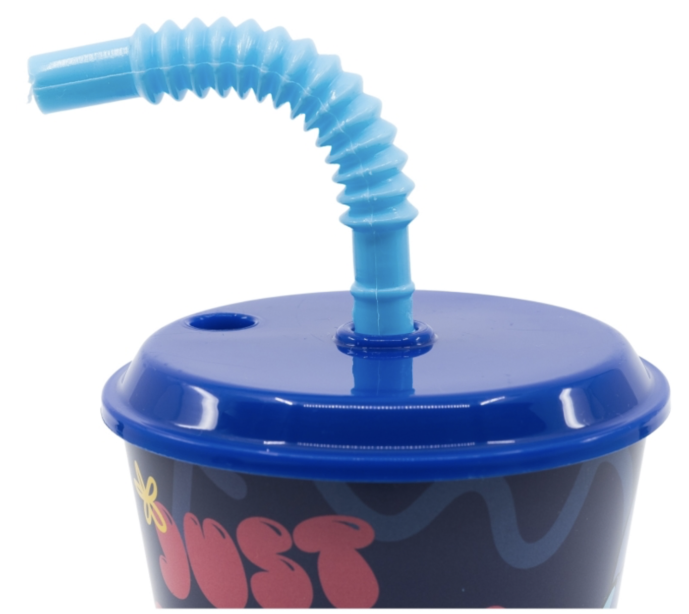 Disney - Lilo et Stitch : Verre paille Stitch - Disneyland Paris - kid - child - enfant - vaso - glass - le palais des goodies