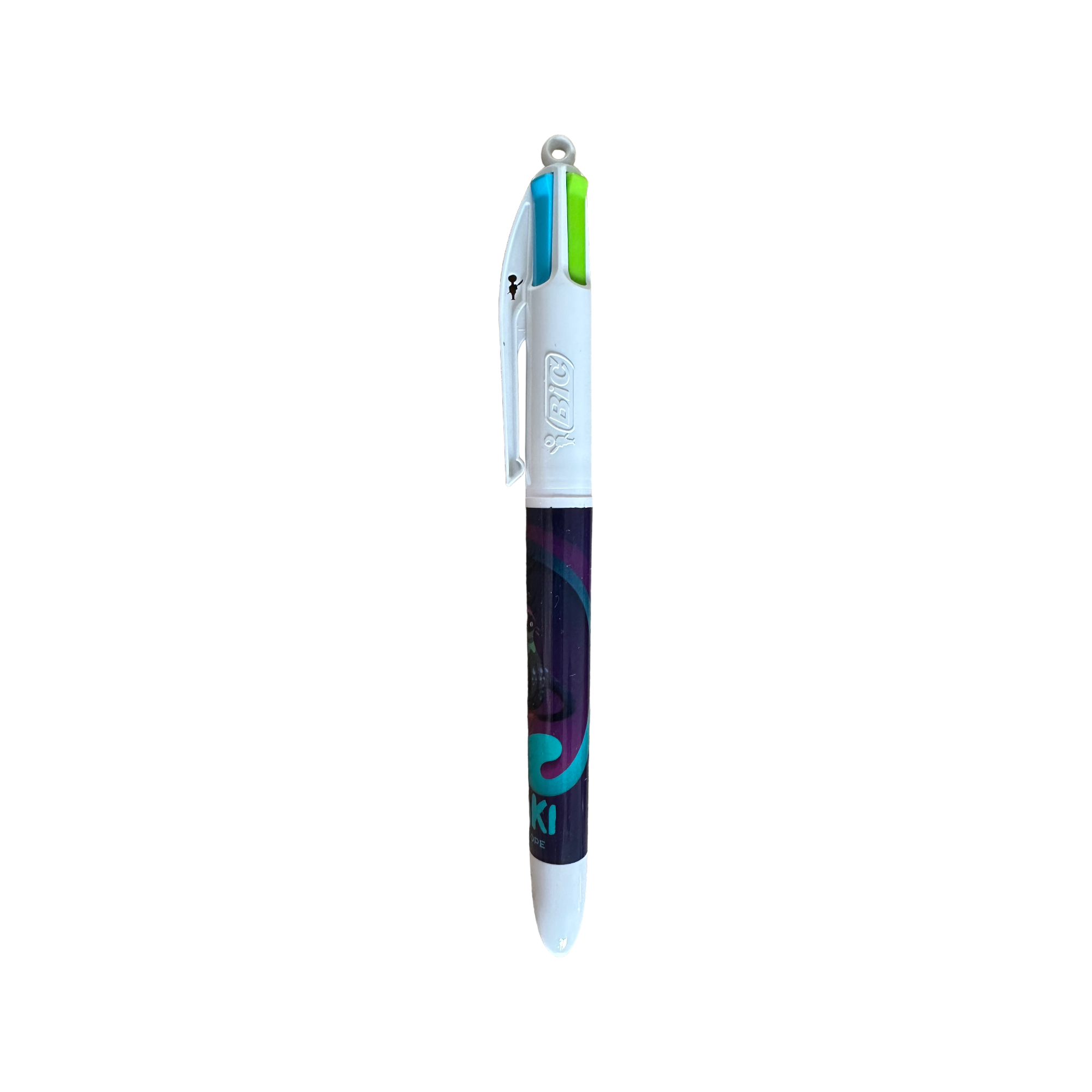 Futuroscope - Aquascope : Stylo BIC 4 couleurs "Kraki" stylo - crayon - parc aquatique - parc a thème - le palais des goodies