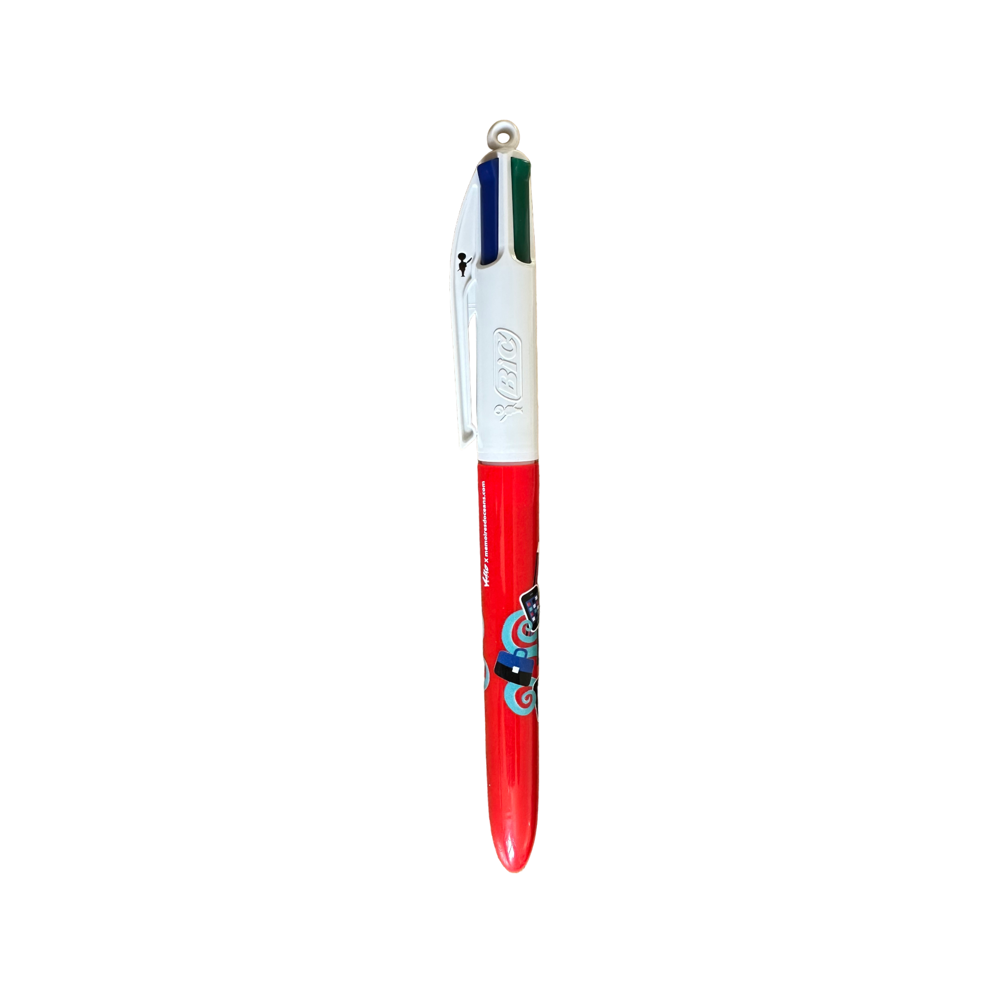 Aquarium La Rochelle - Memoires dOcéan : Stylo BIC 4 couleurs Poulpe "Busy" crayon - pan - le Palais des Goodies