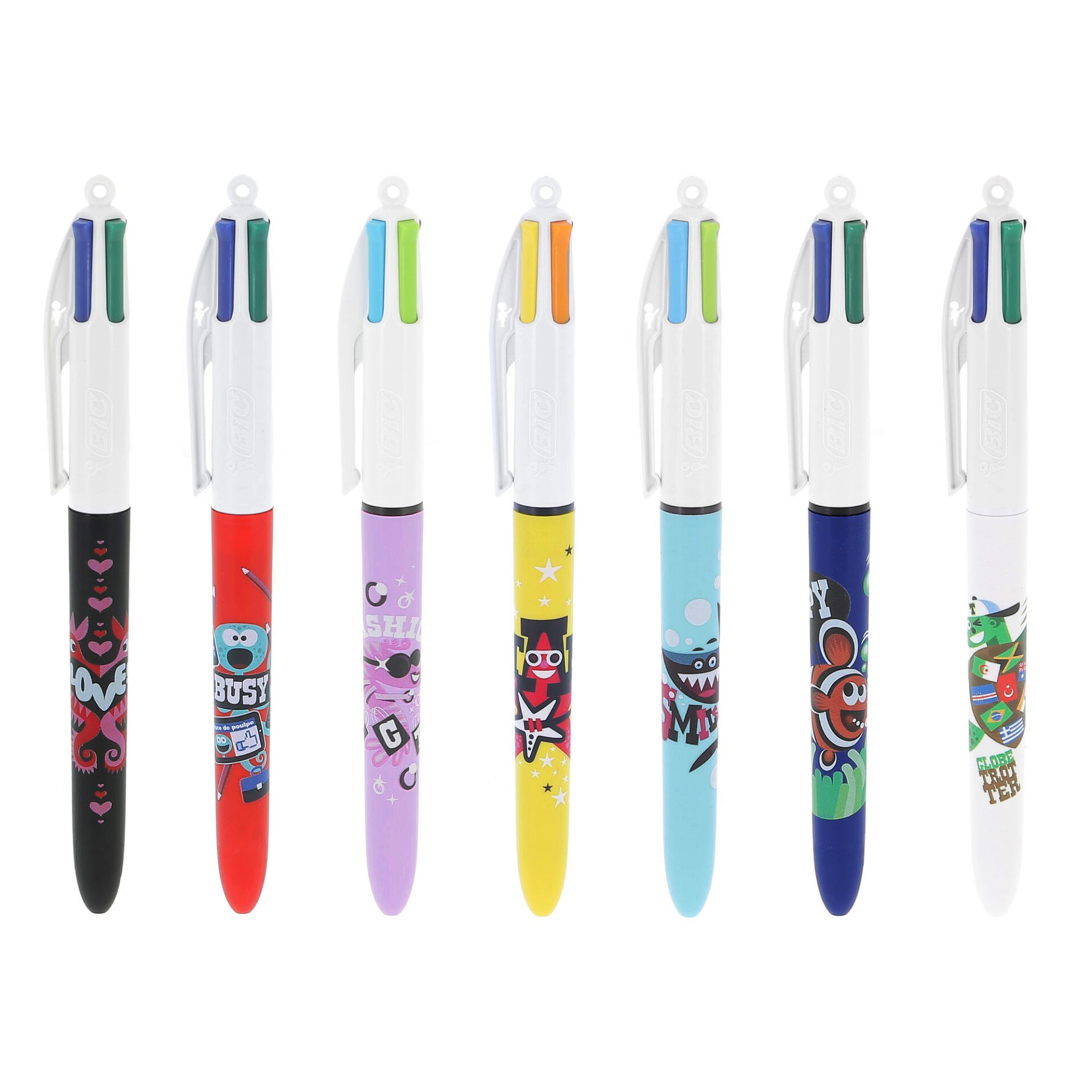 Aquarium La Rochelle - Memoires dOcéan : Stylo BIC 4 couleurs Étoile de mer "Star" crayon - pan - le palais des goodies