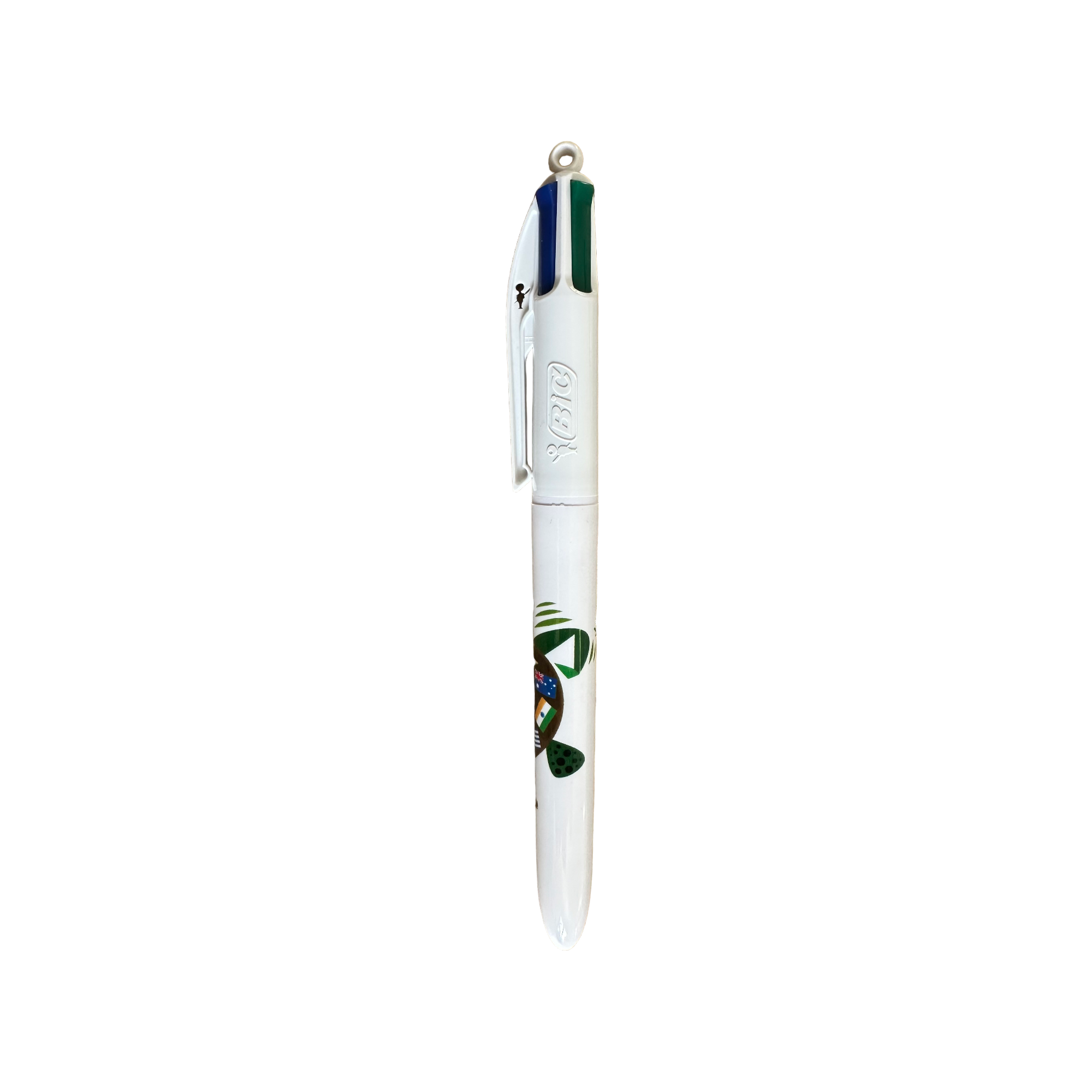 Aquarium La Rochelle - Memoires dOcéan : Stylo BIC 4 couleurs Tortue "Globe trotter" crayon - pen - le palais des goodies